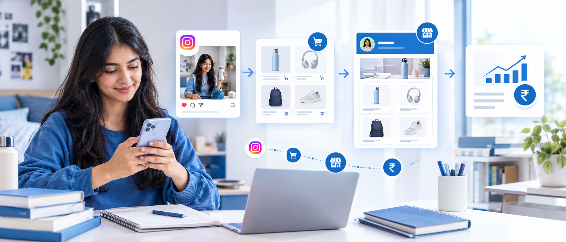 How to earn from Instagram as a student with Zokera storefront