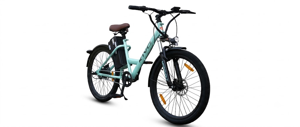 Electric bicycles in India: Motovolt KIVO Easy with removable battery
