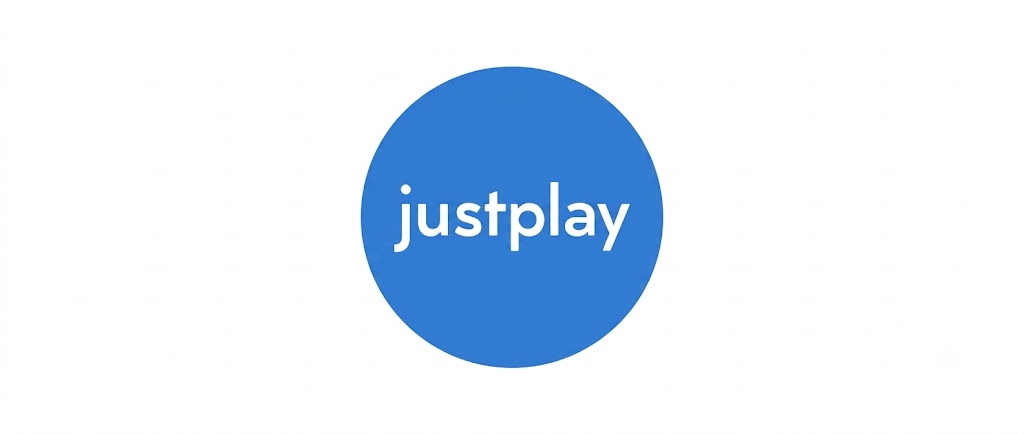 JustPlay logo for mobile games that pay money