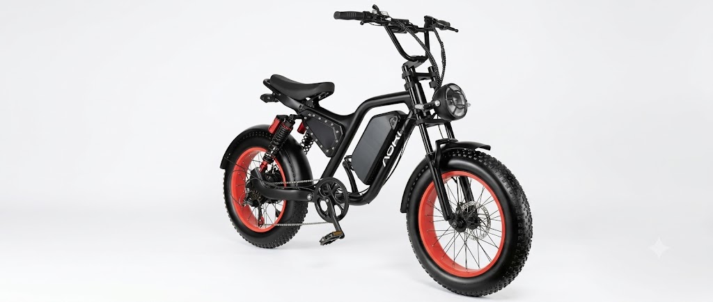 Electric bicycles in India: Aoki Street Ghost for rough-road riding