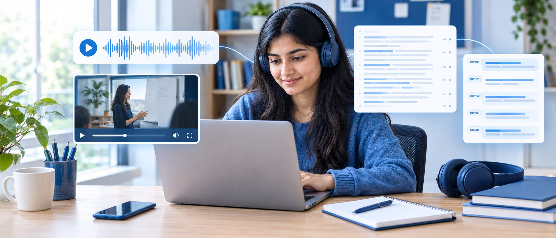 Transcription and captioning as online jobs that pay weekly