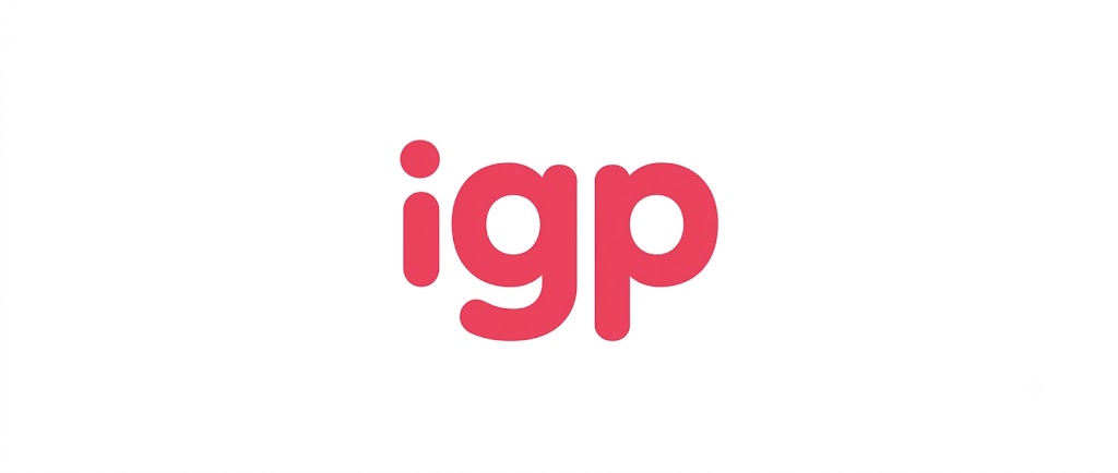 IGP logo for gifting and shopping apps for personalised gifts