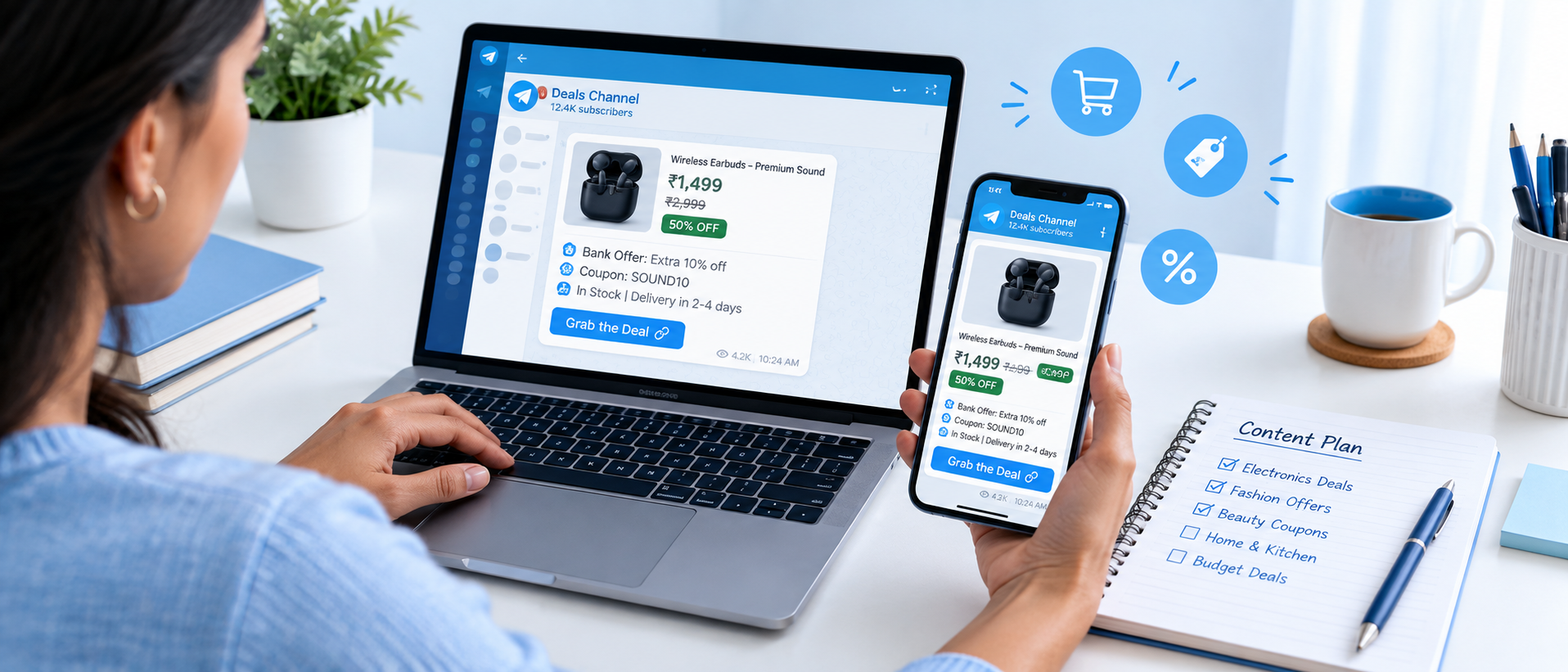 How to start a loot deals Telegram channel with trustworthy deal posts