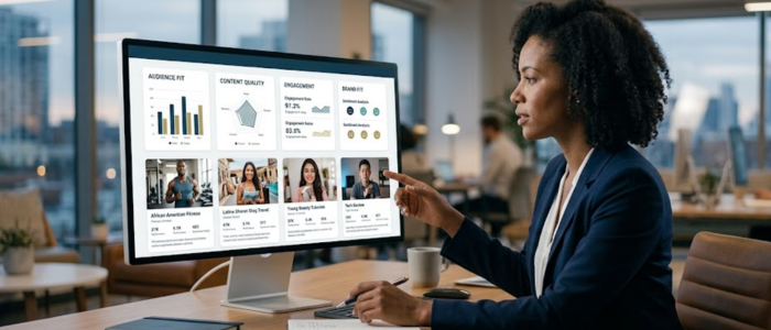 How brands find creators to work with by evaluating audience fit, content quality, and engagement